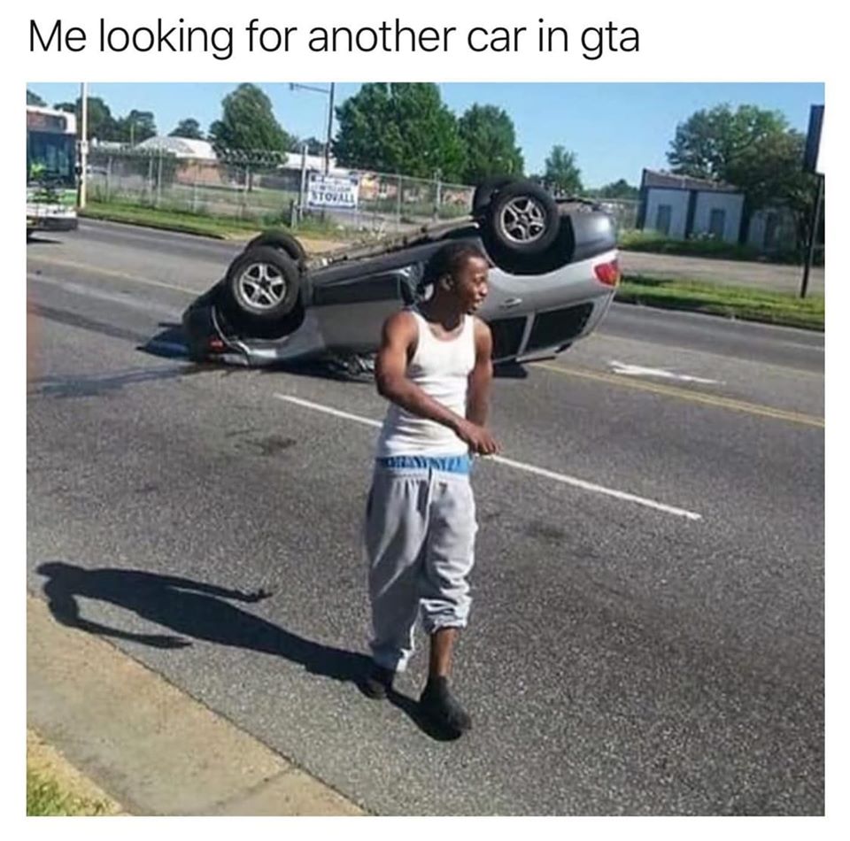 Car - Me looking for another car in gta