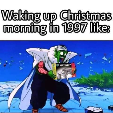 Waking up Christmas morning in 1997 Nintendom