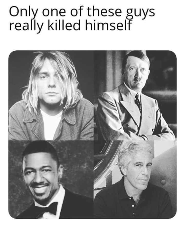 kurt cobain - Only one of these guys really killed himself