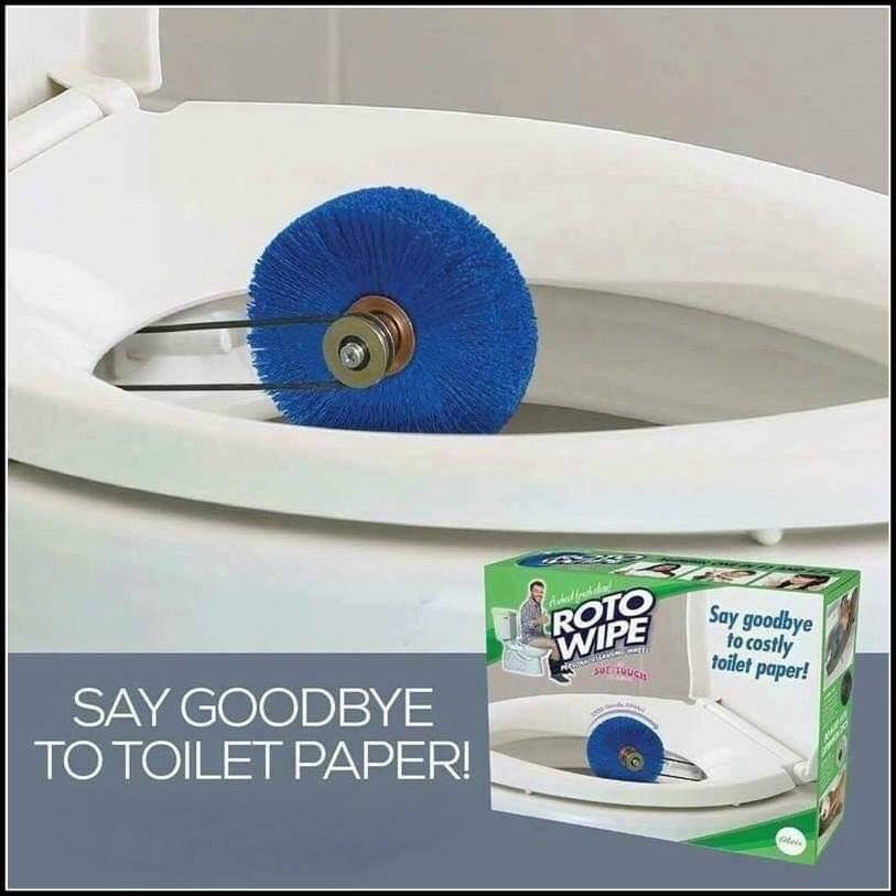 roto wipe - Roto Say goodbye to costly toilet paper! Rostouch Say Goodbye To Toilet Paper!