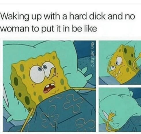 waking up hard dick - Waking up with a hard dick and no woman to put it in be