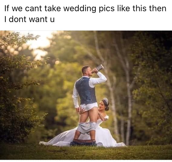 bbc bull - If we cant take wedding pics this then I dont want u