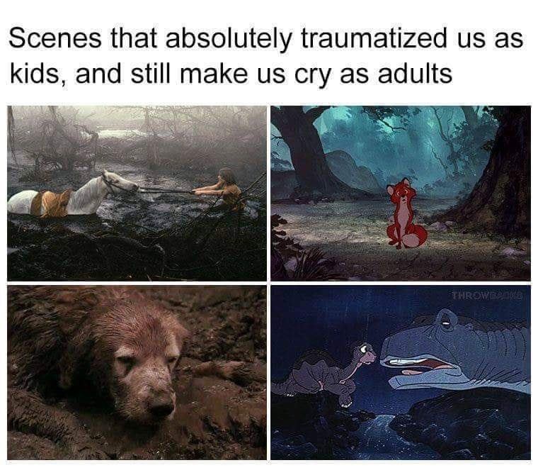 scenes that absolutely traumatized us as kids - Scenes that absolutely traumatized us as kids, and still make us cry as adults