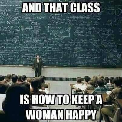 keep a woman happy - And That Class 4W Is How To Keep A Woman Happy