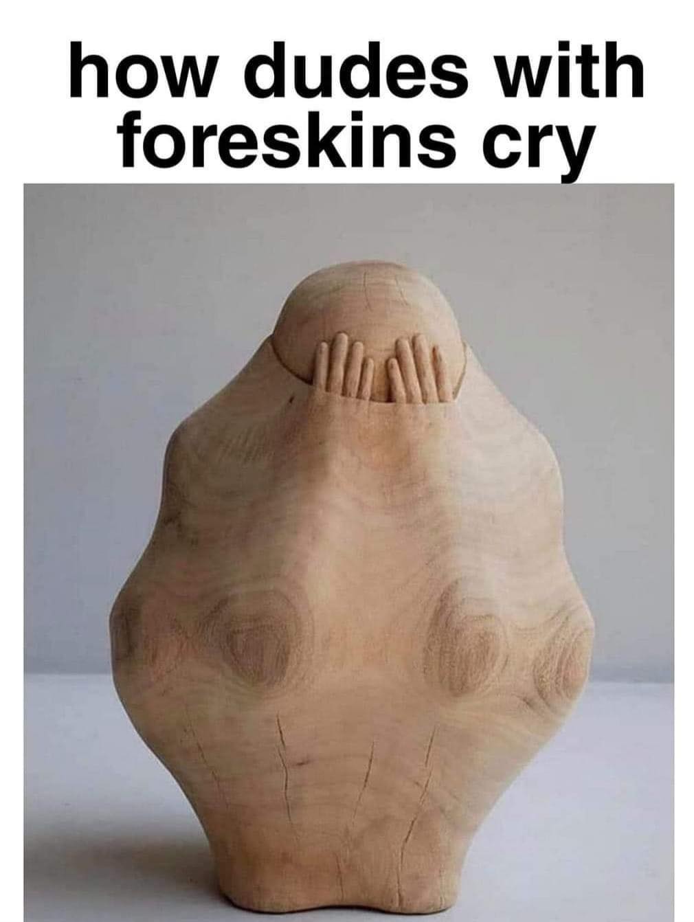 adult themed memes - some people dont understand love - how dudes with foreskins cry