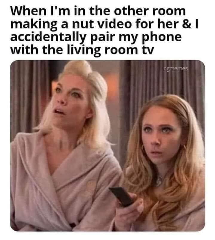 juno temple ted lasso - When I'm in the other room making a nut video for her & I accidentally pair my phone with the living room tv ngmemes