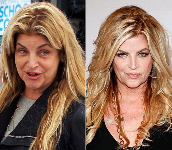 Celebrities Without Makeup or what I refer to as Fakeup.