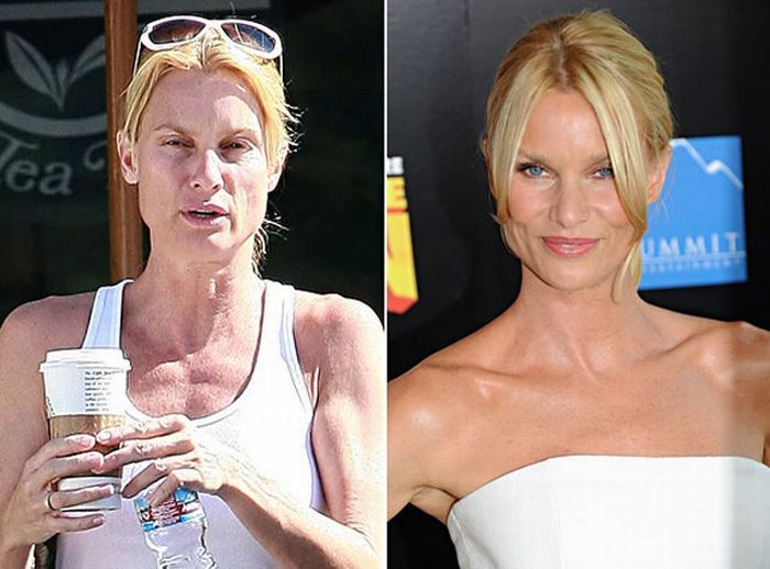 Celebrities Without Makeup or what I refer to as Fakeup.