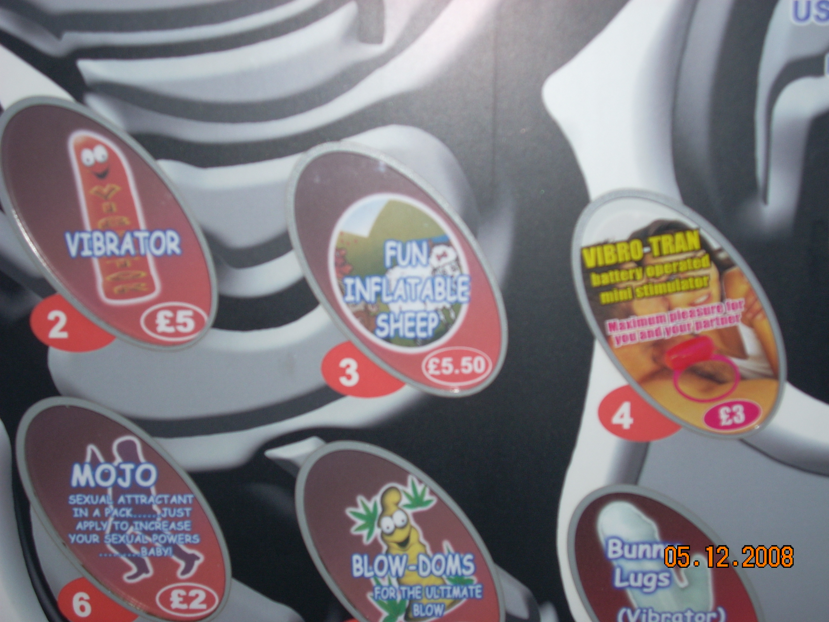 Found this condom vending machine in a Pub in Scotland.