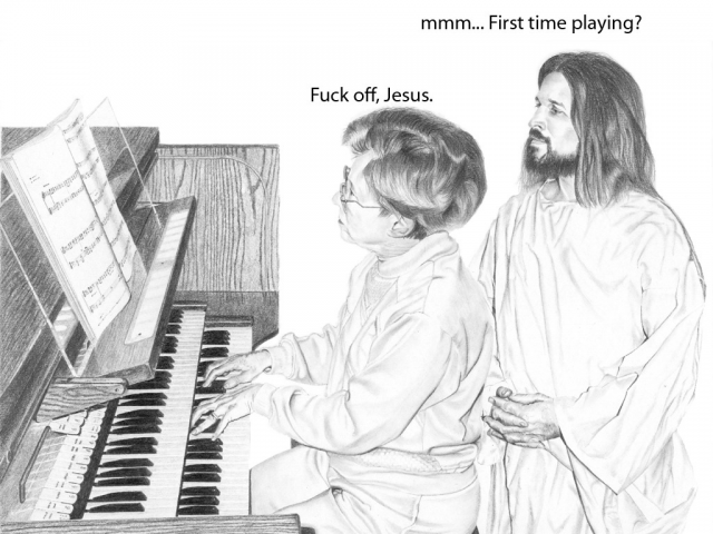 jesus can be a real prick