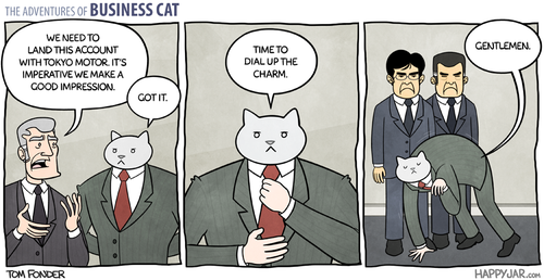 Adventures of Business Cat