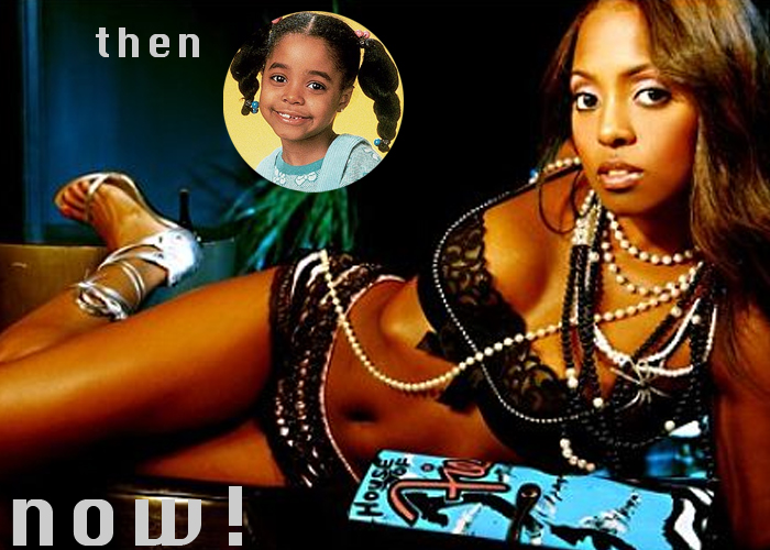 sandra from the cosby show now - then Fshe now!
