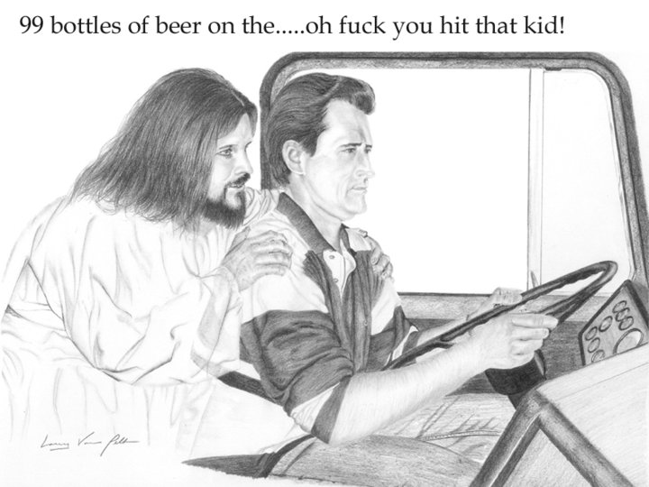 Truckin' with Jesus.