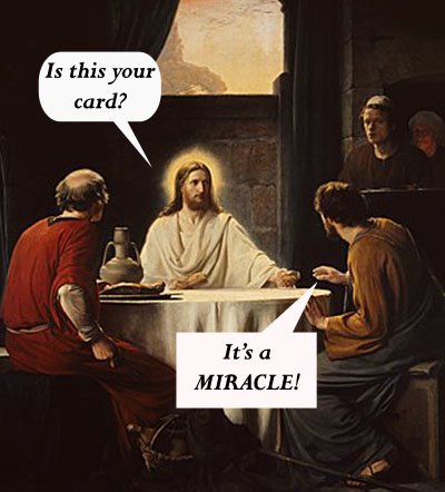 Jesus performs a miracle