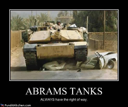 Don't argue with Abrams