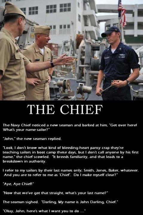The Navy......