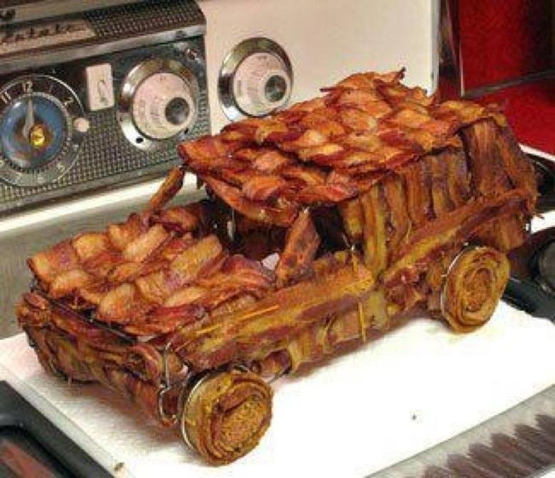 Bacon wagon.