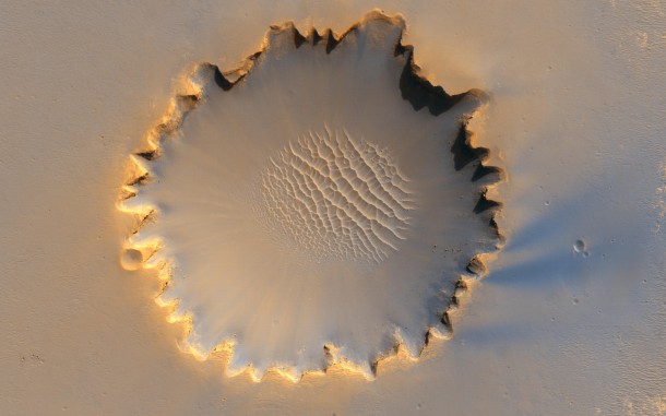 Victoria crater, Mars