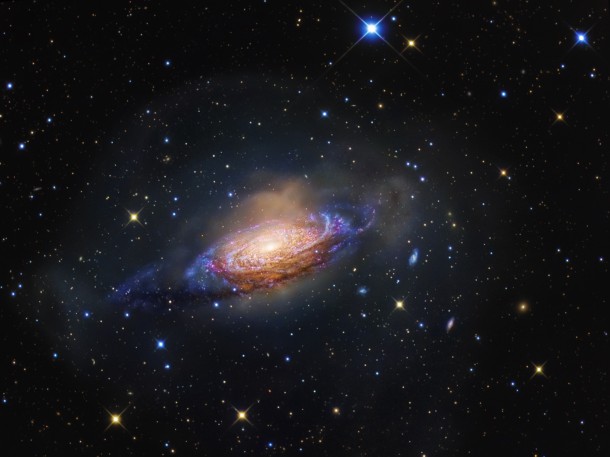 A gorgeous picture of the NGC 3521 galaxy