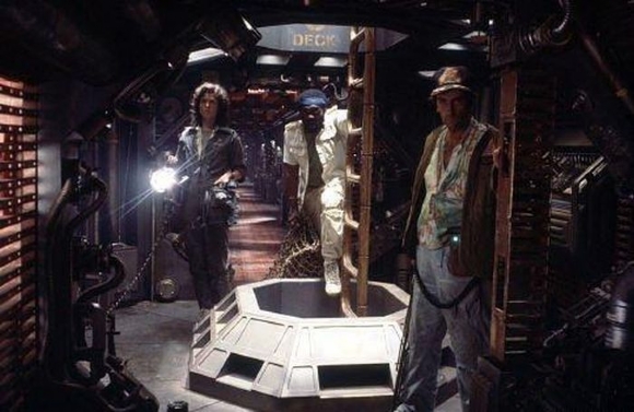 Pic From Behind The Scenes Of Alien