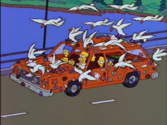 FUNNY SIMPSONS VEHICLES