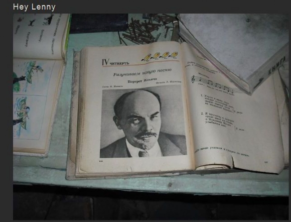 Chernobyl pic of Vladimir Lenin's picture