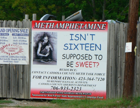 Anti-Meth Signs