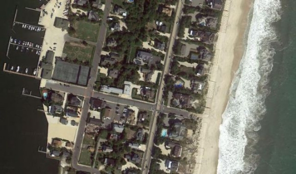 Hurricane Sandy Aerial Before-And-Afters