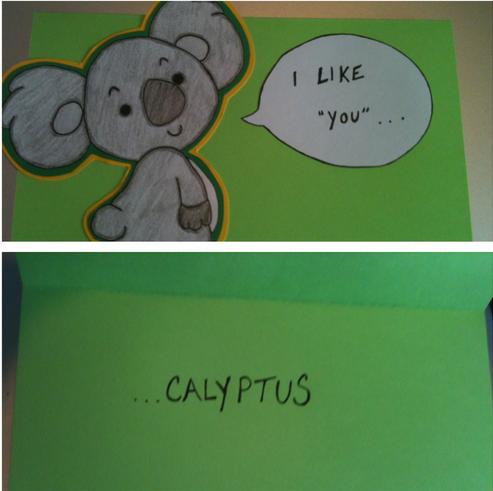 pun about Pun - I "you".. ..Calyptus