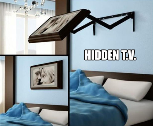 hidden tv picture frame - Hidden Tv