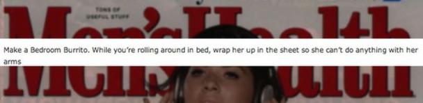 Real Sex Tips From Women's Magazines