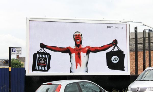 VANDALISED BILLBOARD