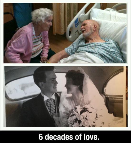real love examples - 6 decades of love.