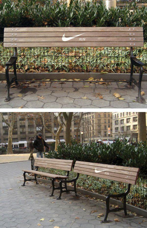 Crazy city benches