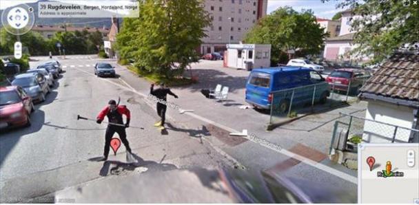 Google maps sees you !