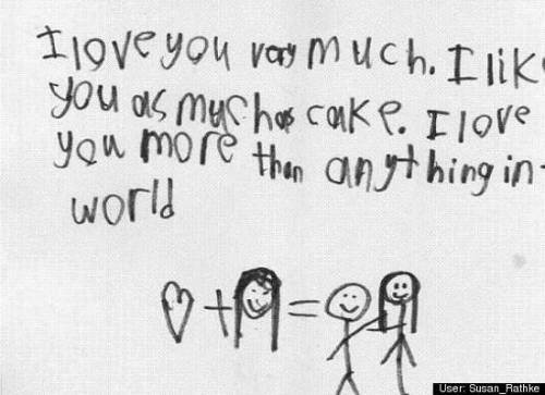Funny notes from kids