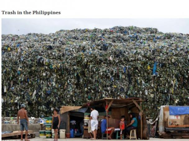 dump site in metro manila - Trash in the Philippines