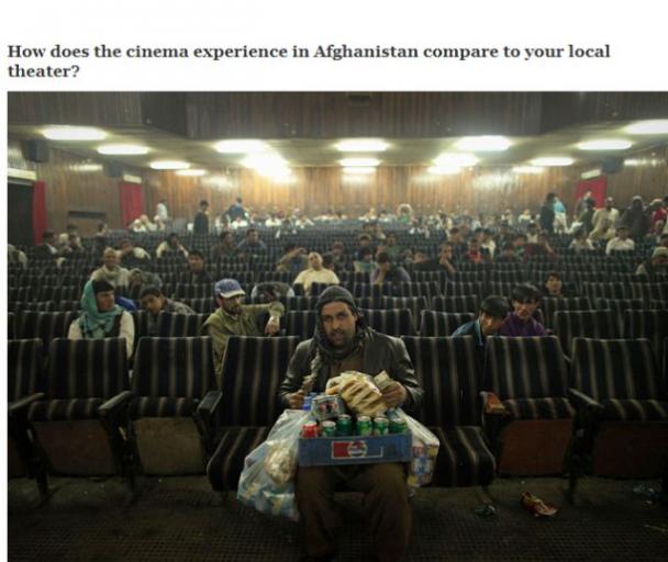 cinema in kabul - How does the cinema experience in Afghanistan compare to your local theater?