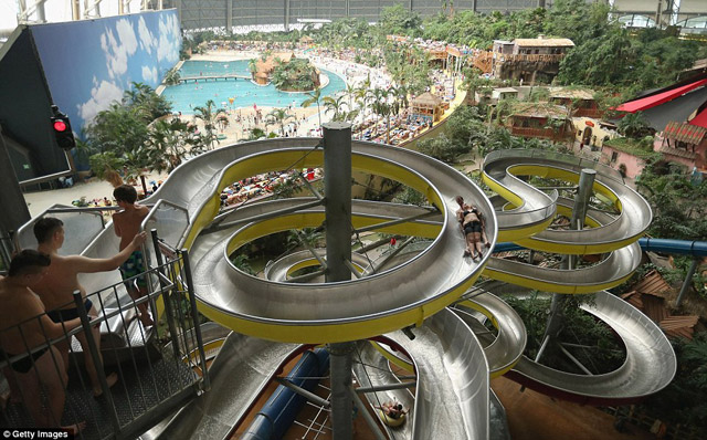 Tropical Islands indoor resort in Krausnick, Germany