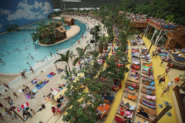 Tropical Islands indoor resort in Krausnick, Germany