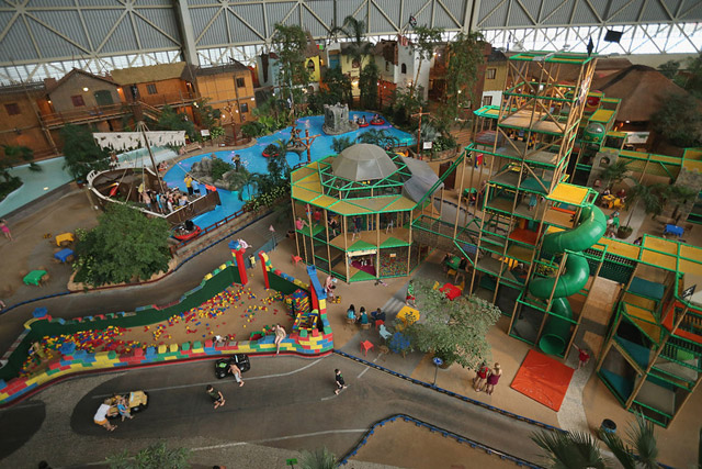 Tropical Islands indoor resort in Krausnick, Germany