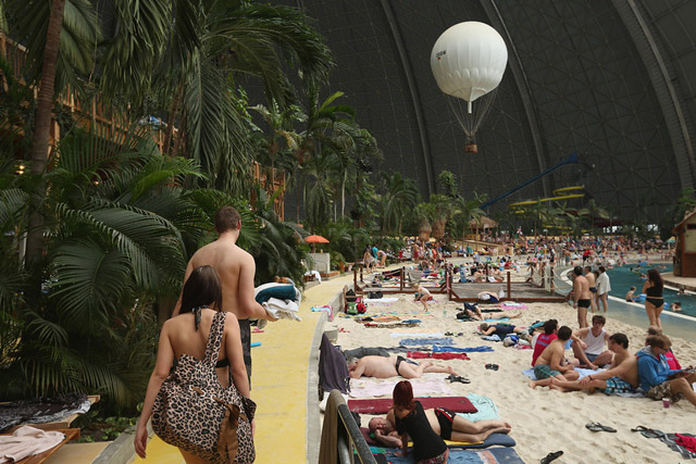 Tropical Islands indoor resort in Krausnick, Germany