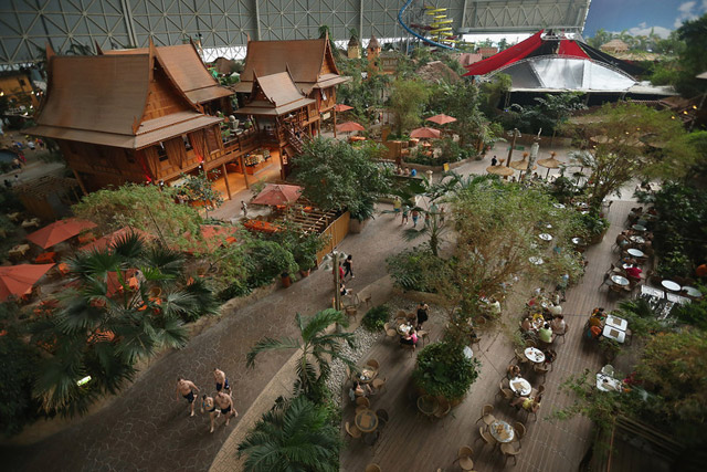 Tropical Islands indoor resort in Krausnick, Germany