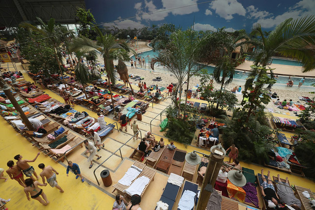 Tropical Islands indoor resort in Krausnick, Germany
