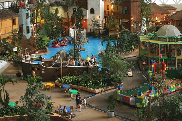 Tropical Islands indoor resort in Krausnick, Germany
