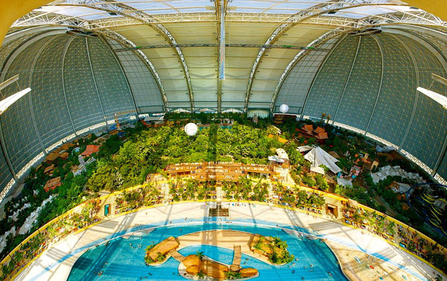 Tropical Islands indoor resort in Krausnick, Germany