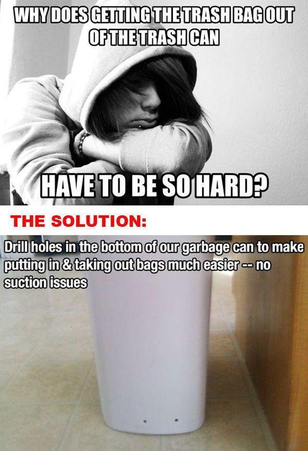 1st world problems and the life hacks to solve them