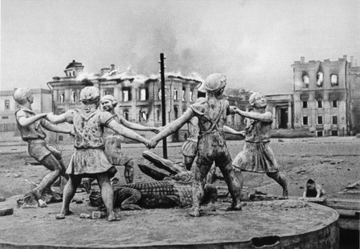 Barmaley Fountain, battle of Stalingrad