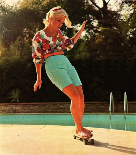 Patti McGee first female professional skateboarder