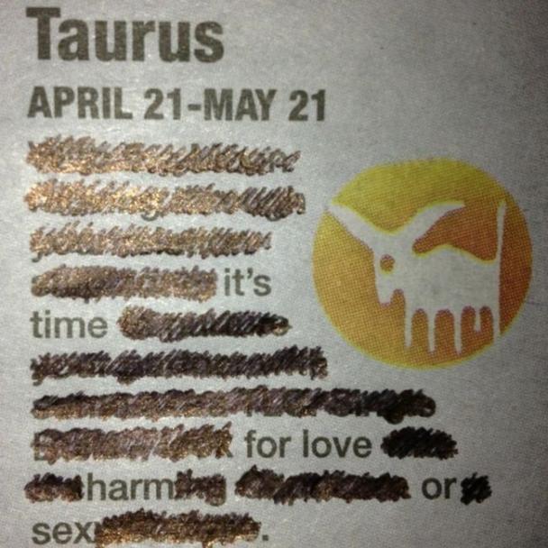 Horoscopes between the lines